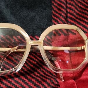 Ted Lapidus Women's Beige Sunglasses